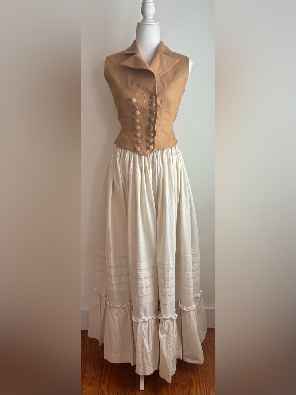 Edwardian Petticoat Costume Skirt | Guthrie Theater Stage Worn by Sarah Agnew S